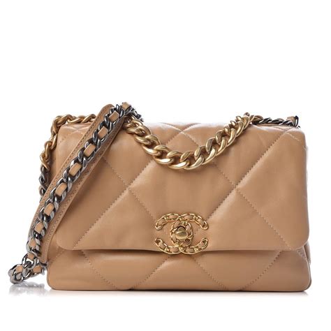 dark beige chanel boy